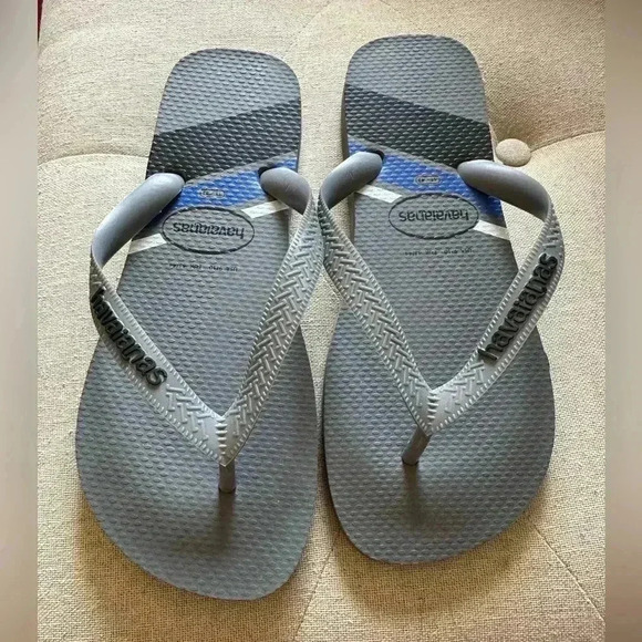 Grey Never Worn Havaianas - Picture 2 of 4